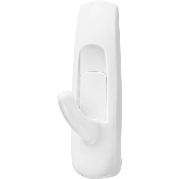 Utility Hooks, Damage-free, 3 lb Cap, Medium, 37/BX, White PK